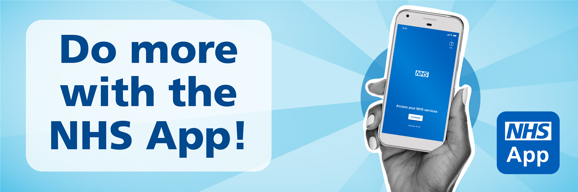 NHS App Promo